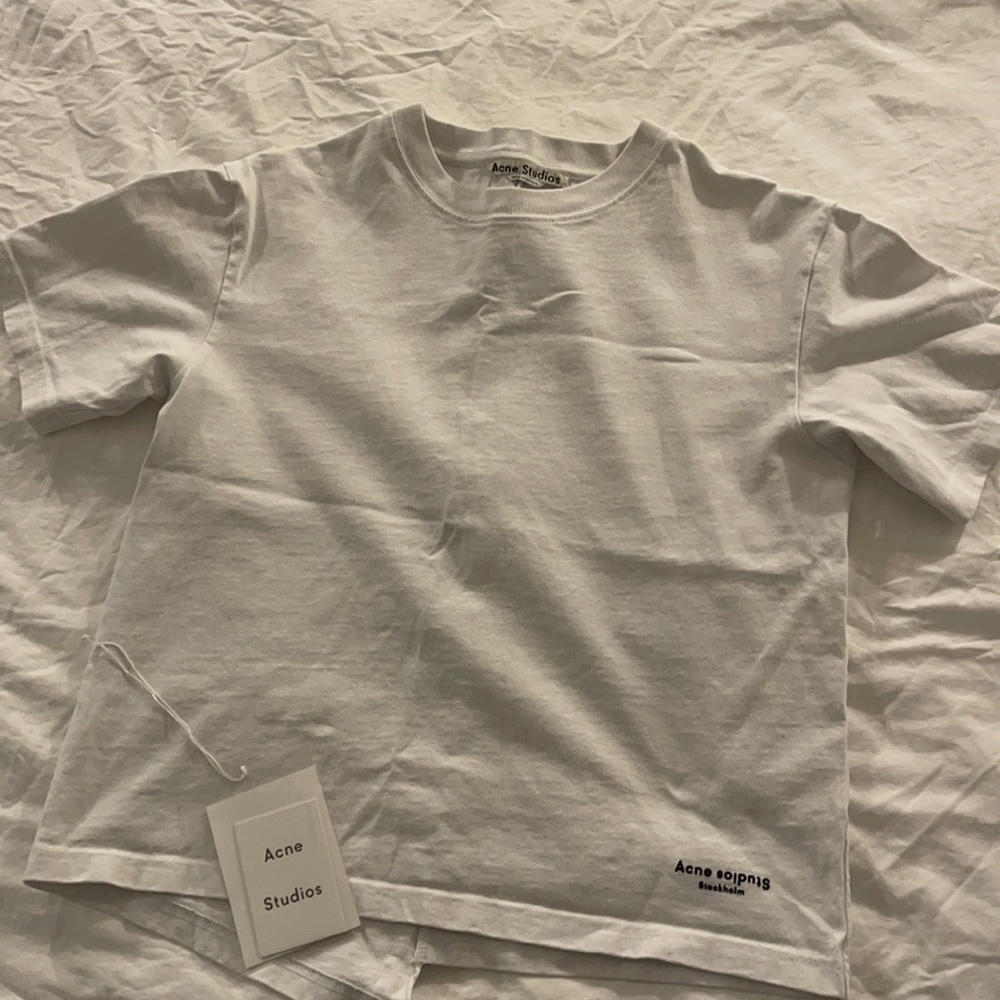 Acne Studios White Tee